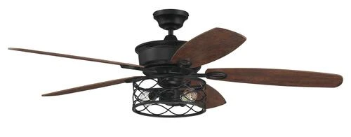 Cheap ❤️ Patriot Lighting™ Phinny 56" Matte Black Indoor LED Ceiling Fan ❤️ 3 Cheap ❤️ Patriot Lighting™ Phinny 56" Matte Black Indoor LED Ceiling Fan ❤️