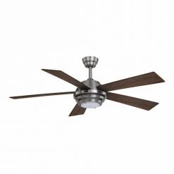Brand new 🤩 Patriot Lighting™ Kyoto 52" Brushed Nickel Indoor Integrated LED Ceiling Fan 🌟 -Patriot Lighting Sales 3550733 Alt5