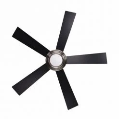 Brand new 🤩 Patriot Lighting™ Kyoto 52" Brushed Nickel Indoor Integrated LED Ceiling Fan 🌟 -Patriot Lighting Sales 3550733 Alt9
