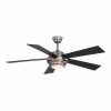Brand new 🤩 Patriot Lighting™ Kyoto 52" Brushed Nickel Indoor Integrated LED Ceiling Fan 🌟 -Patriot Lighting Sales 3550733 Master