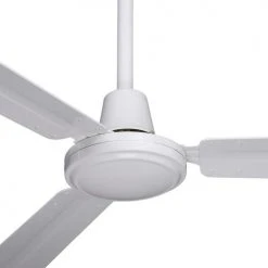 Cheapest ⌛ Patriot Lighting™ Industrial 56" White Indoor Ceiling Fan 🥰 -Patriot Lighting Sales 3550736 Alt2
