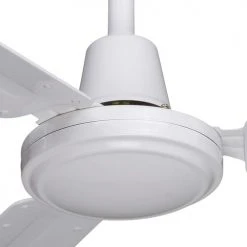 Cheapest ⌛ Patriot Lighting™ Industrial 56" White Indoor Ceiling Fan 🥰 -Patriot Lighting Sales 3550736 Alt3