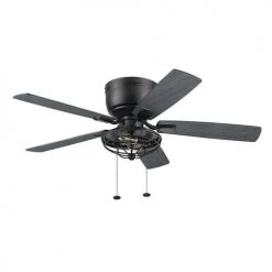 Flash Sale ⭐ Patriot Lighting™ Annetta 52" Matte Black LED Indoor/Outdoor Ceiling Fan 😉