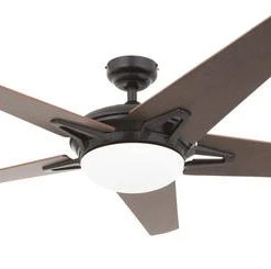 Best Sale 🎉 Patriot Lighting™ Midori II 52" Oil-Rubbed Bronze Indoor LED Ceiling Fan 🎁 -Patriot Lighting Sales 3551058B2018