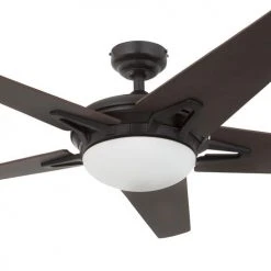 Best Sale 🎉 Patriot Lighting™ Midori II 52" Oil-Rubbed Bronze Indoor LED Ceiling Fan 🎁 -Patriot Lighting Sales 3551058close2018
