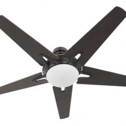 Best Sale 🎉 Patriot Lighting™ Midori II 52" Oil-Rubbed Bronze Indoor LED Ceiling Fan 🎁 -Patriot Lighting Sales 3551058under2018