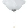 Flash Sale ✨ Patriot Lighting® White Swirled Marble Bowl LED Ceiling Fan Light 😀 -Patriot Lighting Sales 3553106