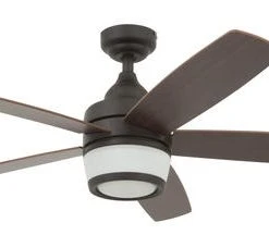 Best Sale ⌛ Patriot Lighting™ Taylor 48" Espresso Indoor LED Ceiling Fan ⌛