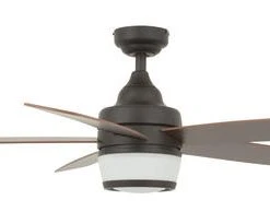 Best Sale ⌛ Patriot Lighting™ Taylor 48" Espresso Indoor LED Ceiling Fan ⌛ -Patriot Lighting Sales 3557057side2018