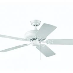 Hot Sale 🎉 Patriot Lighting™ Pryce 52" White Indoor Ceiling Fan ⌛
