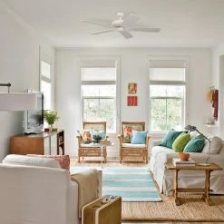 Hot Sale 🎉 Patriot Lighting™ Pryce 52" White Indoor Ceiling Fan ⌛ -Patriot Lighting Sales 3557060 room2