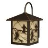 Top 10 🎉 Patriot Lighting® Fly Fish Burnished Bronze Outdoor Wall Light 🤩 -Patriot Lighting Sales 356 2211 P