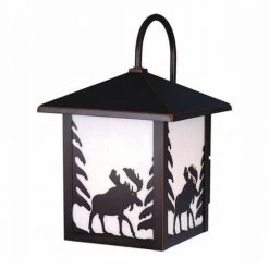 Discount ❤️ Patriot Lighting® Moose Burnished Bronze Outdoor Wall Light 🎁 -Patriot Lighting Sales 356 2226