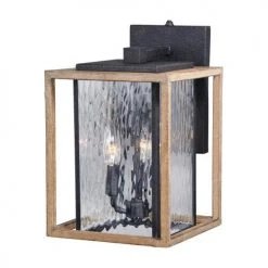 Best reviews of ✨ Patriot Lighting® Rumi Textured Dark Bronze With Distressed Oak Outdoor Wall Light ⌛
