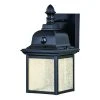 Best deal ⭐ Patriot Lighting® Breccan Black 12.25" Motion Sensor LED Outdoor Security Wall Light ✔️