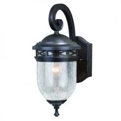New ⌛ Patriot Lighting® Elegant Home Oaklynn Forged Sienna Outdoor Wall Light ⌛