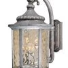 Wholesale 👏 Patriot Lighting® Valencia Gilded Silver Outdoor Wall Light ⌛ -Patriot Lighting Sales 356 8283 NEW