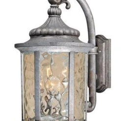 Wholesale 👏 Patriot Lighting® Valencia Gilded Silver Outdoor Wall Light ⌛