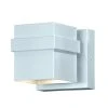 Cheap 🔔 Patriot Lighting® Architecture Painted Satin Nickel Integrated LED Outdoor Wall Light ⭐