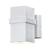 Wholesale ⭐ Patriot Lighting® Architecture Painted Satin Nickel Integrated LED Outdoor Wall Light ⭐