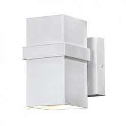 Wholesale ⭐ Patriot Lighting® Architecture Painted Satin Nickel Integrated LED Outdoor Wall Light ⭐