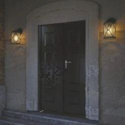 Discount 🔥 Patriot Lighting® Elegant Home Bodhi Black & Replica Wood Outdoor Wall Light 😀 -Patriot Lighting Sales 3561113 Alt3