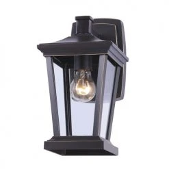 Discount 💯 Patriot Lighting® Holliday Oil-Rubbed Bronze Outdoor Wall Light 🥰