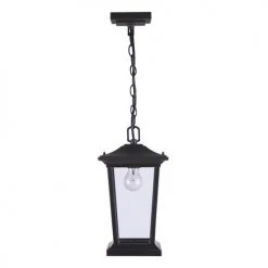Best Pirce ⭐ Patriot Lighting® Holliday Oil Rubbed Bronze 1 Light Outdoor Pendant ⌛ -Patriot Lighting Sales 3561126 P FR OFF