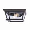 Coupon 🌟 Patriot Lighting® Holliday Oil-Rubbed Bronze 2-Light Outdoor Flush Mount Ceiling Light 🔥 -Patriot Lighting Sales 3561127 P