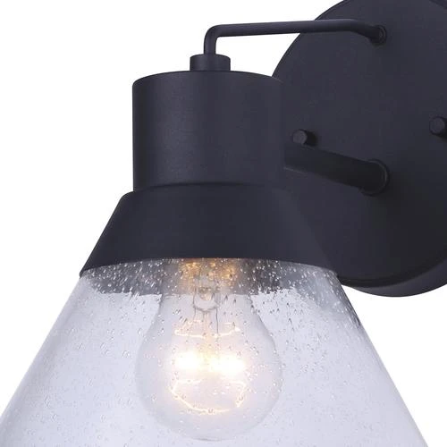 Budget 💯 Patriot Lighting® Connie Black Outdoor Wall Light - 2 Pack ✔️ 4 Budget 💯 Patriot Lighting® Connie Black Outdoor Wall Light - 2 Pack ✔️ - Image 2