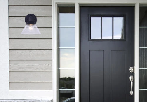 Budget 💯 Patriot Lighting® Connie Black Outdoor Wall Light - 2 Pack ✔️ 5 Budget 💯 Patriot Lighting® Connie Black Outdoor Wall Light - 2 Pack ✔️ - Image 3