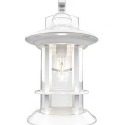 Wholesale ⌛ Patriot Lighting® Treehouse White Outdoor Wall Light 🔔 -Patriot Lighting Sales 3561162 Treehouse Light Front