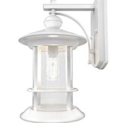 Wholesale ⌛ Patriot Lighting® Treehouse White Outdoor Wall Light 🔔 -Patriot Lighting Sales 3561162 Treehouse Light Side