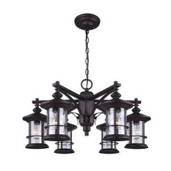 Top 10 😉 Patriot Lighting® Treehouse Oil-Rubbed Bronze Outdoor Chandelier 🧨 -Patriot Lighting Sales 3561168 P