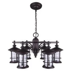 Top 10 😉 Patriot Lighting® Treehouse Oil-Rubbed Bronze Outdoor Chandelier 🧨