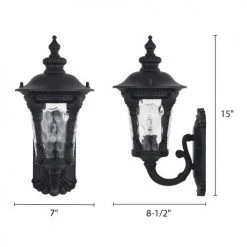 Flash Sale 🌟 Patriot Lighting® Tomek Black Outdoor Wall Light ❤️ -Patriot Lighting Sales 3561178 Alt6