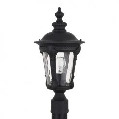 New 👏 Patriot Lighting® Tomek Black Outdoor Post Light 🔔 -Patriot Lighting Sales 3561181 Alt3