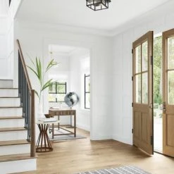 Coupon 🛒 Patriot Lighting® Ward Matte Black Flush Mount Outdoor Ceiling Light 🎉 -Patriot Lighting Sales 3561189 P ALT10