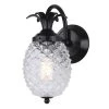 Best deal ❤️ Patriot Lighting® Pineapple Matte Black Outdoor Wall Light ✨ -Patriot Lighting Sales 3561194new