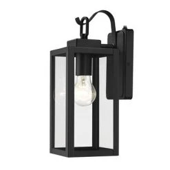 Deals 😍 Patriot Lighting® Reanne Matte Black Dust To Dawn Outdoor Wall Light 🔥 -Patriot Lighting Sales 3561198 P ALT2