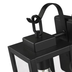 Deals 😍 Patriot Lighting® Reanne Matte Black Dust To Dawn Outdoor Wall Light 🔥 -Patriot Lighting Sales 3561198 P ALT8