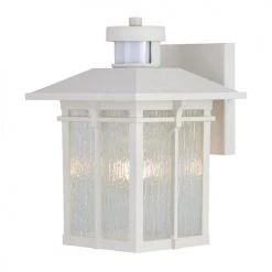 Coupon ✨ Patriot Lighting® Wren White Outdoor Motion Sensing Wall Light ✨ -Patriot Lighting Sales 3561223 Alt1