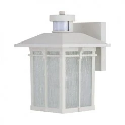 Coupon ✨ Patriot Lighting® Wren White Outdoor Motion Sensing Wall Light ✨ -Patriot Lighting Sales 3561223 Alt7