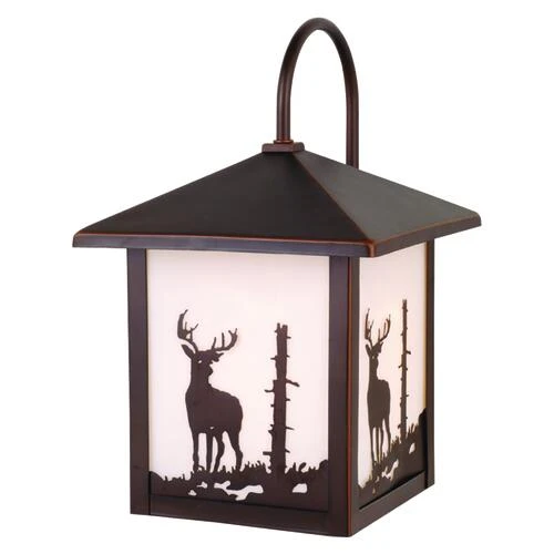 Discount 🛒 Patriot Lighting® Deer Burnished Bronze Outdoor Wall Light ❤️ 6 Discount 🛒 Patriot Lighting® Deer Burnished Bronze Outdoor Wall Light ❤️ - Image 4
