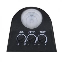 Cheap 🤩 Patriot Lighting® Black LED Dual Head Plug-in Motion Sensor Outdoor Security Flood Light 👏 -Patriot Lighting Sales 3562471 Alt4new