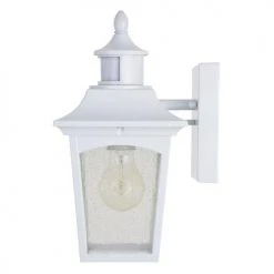 New 🥰 Patriot Lighting® Dualux Eloise II White Motion Sensor Outdoor Security Wall Light 🔔 -Patriot Lighting Sales 3563840 Alt7