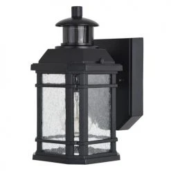 Cheap 🥰 Patriot Lighting® Dualux Elizabeth II Textured Black Motion Sensor Outdoor Security Wall Light 🛒 -Patriot Lighting Sales 3563841 Alt6