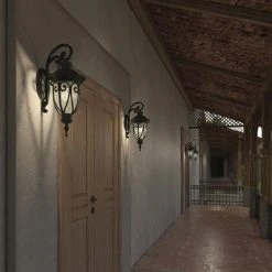 Coupon ❤️ Patriot Lighting Elegant Home Patriot Lighting® Elegant Home Cheleste Textured Mahogany Outdoor Wall Light 🧨 -Patriot Lighting Sales 3564026 Alt8