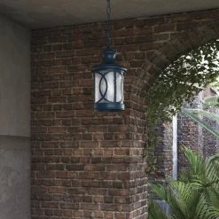 Hot Sale 😍 Patriot Lighting® Sterling 14-1/4" Forged Bronze Outdoor Pendant Light ✨ -Patriot Lighting Sales 3564825 Alt12