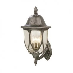 Brand new 💯 Patriot Lighting® Saxony Lava Stone Outdoor Wall Light ⭐